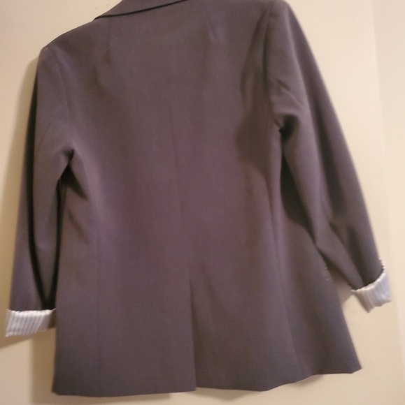 Aqua 3/4 Sleeve Blazer - Picture 3 of 5